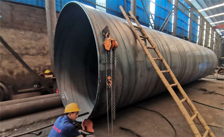 梧州800mm鎖扣螺旋鋼管，DN2600鋼護(hù)筒定制，800-14mm螺旋管，Q235B自來水給水鋼管廠家