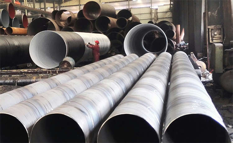 河源鋼材場螺旋管型號規(guī)格，鋼鐵世界2600mm螺旋鋼管，406mm螺旋管，埋地防腐螺旋鋼管廠家